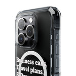 *Clear * Business Calls & Travel PlansMagnetic Clear Impact Case