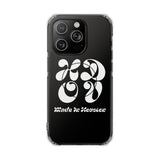 HDOV Atelier Logo Magnetic Clear Impact Cases In Black