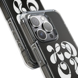 HDOV Atelier Logo Magnetic Clear Impact Cases In Black