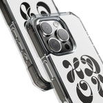 HDOV Atelier Logo Magnetic Clear Impact Cases In White
