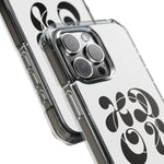 HDOV Atelier Logo Magnetic Clear Impact Cases In White