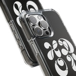 HDOV Atelier Logo Magnetic Clear Impact Cases In Black