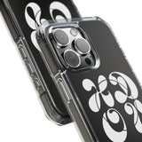 HDOV Atelier Logo Magnetic Clear Impact Cases In Black