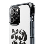 HDOV Atelier Logo Magnetic Clear Impact Cases In White