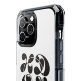 HDOV Atelier Logo Magnetic Clear Impact Cases In White