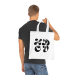 HDOV Atelier Logo Cotton Tote In White