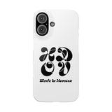 HDOV Atelier Logo Case In White