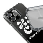 HDOV Atelier Logo Magnetic Clear Impact Cases In Black