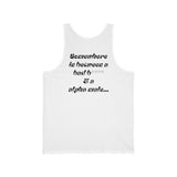 Somewhere In Between Unisex Jersey Tank