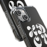 HDOV Atelier Logo Magnetic Clear Impact Cases In Black