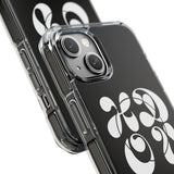 HDOV Atelier Logo Magnetic Clear Impact Cases In Black