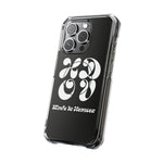 HDOV Atelier Logo Magnetic Clear Impact Cases In Black