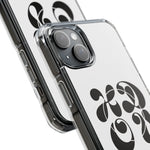 HDOV Atelier Logo Magnetic Clear Impact Cases In White