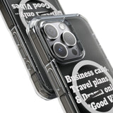 *Clear * Business Calls & Travel PlansMagnetic Clear Impact Case