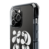 HDOV Atelier Logo Magnetic Clear Impact Cases In Black