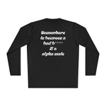 Somewhere In Between Unisex Lightweight Long Sleeve Tee