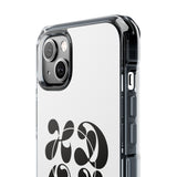 HDOV Atelier Logo Magnetic Clear Impact Cases In White