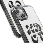 HDOV Atelier Logo Magnetic Clear Impact Cases In White