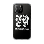 HDOV Atelier Logo Magnetic Clear Impact Cases In Black