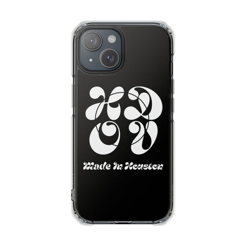 HDOV Atelier Logo Magnetic Clear Impact Cases In Black
