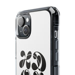 HDOV Atelier Logo Magnetic Clear Impact Cases In White