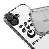 HDOV Atelier Logo Magnetic Clear Impact Cases In White