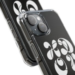 HDOV Atelier Logo Magnetic Clear Impact Cases In Black