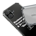 Business Calls & Travel PlansMagnetic Clear Impact Cases In Black