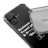 Business Calls & Travel PlansMagnetic Clear Impact Cases In Black