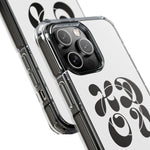 HDOV Atelier Logo Magnetic Clear Impact Cases In White