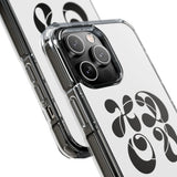 HDOV Atelier Logo Magnetic Clear Impact Cases In White