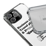 Business Calls & Travel Plans Magnetic Clear Impact Cases In White