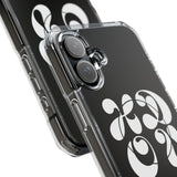 HDOV Atelier Logo Magnetic Clear Impact Cases In Black