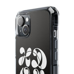 HDOV Atelier Logo Magnetic Clear Impact Cases In Black