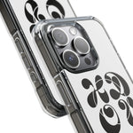 HDOV Atelier Logo Magnetic Clear Impact Cases In White