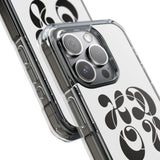 HDOV Atelier Logo Magnetic Clear Impact Cases In White